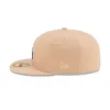OVO X Los Angeles Dodgers Tan 59FIFTY Fitted Hat sold by New Era
