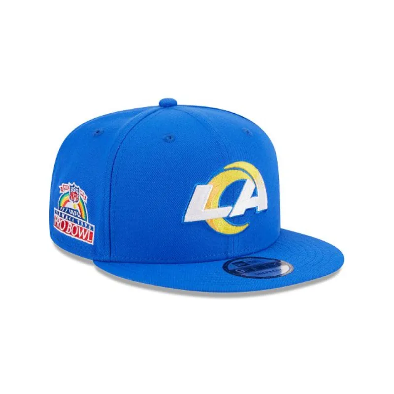 Los Angeles Rams Sidepatch 9FIFTY Snapback Hat sold by New Era
