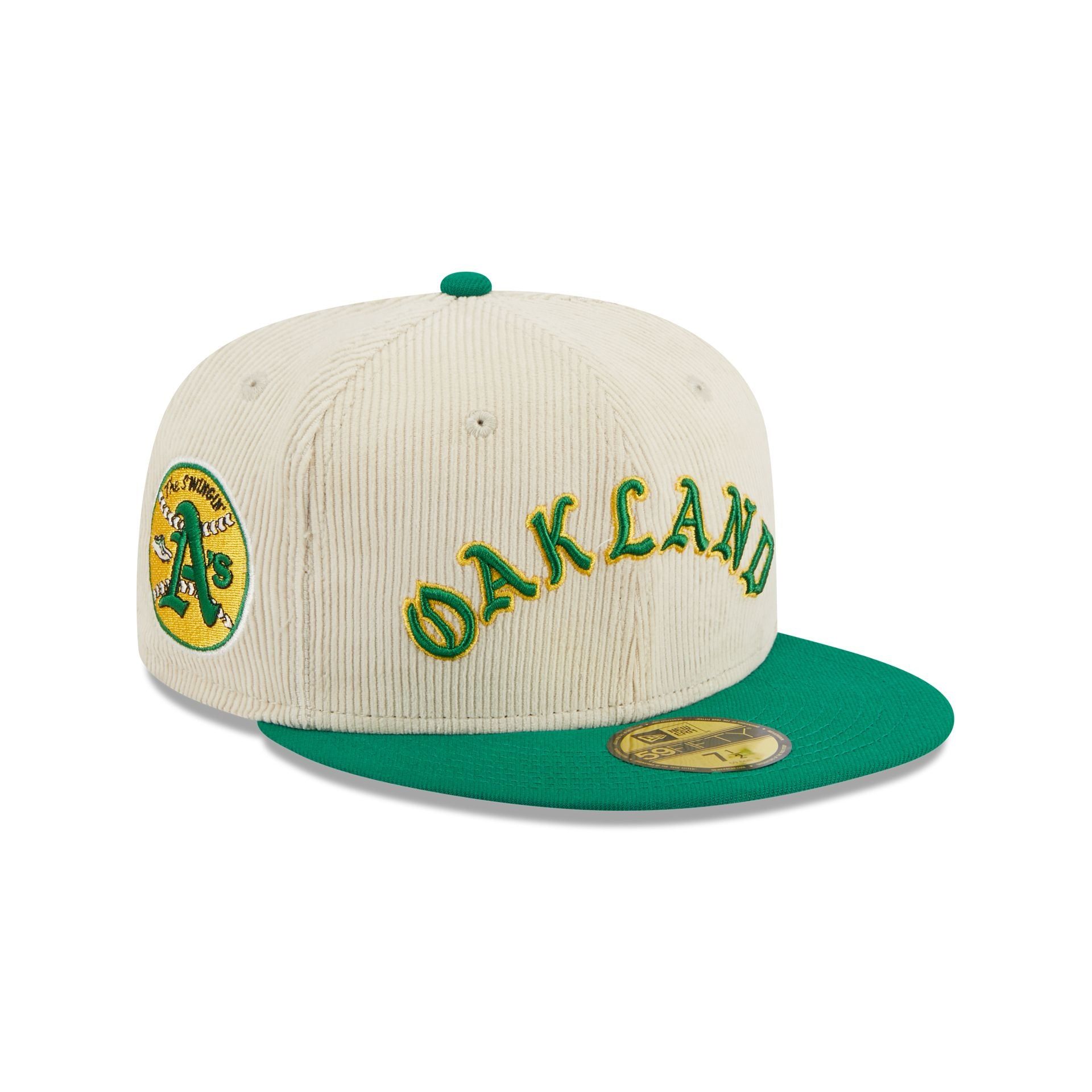 Oakland Athletics Cord Classic 59FIFTY Fitted Hat sold by New Era