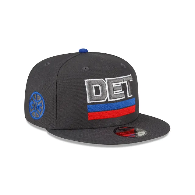 Detroit Pistons 2023 Statement Edition 9FIFTY Snapback Hat sold by New Era