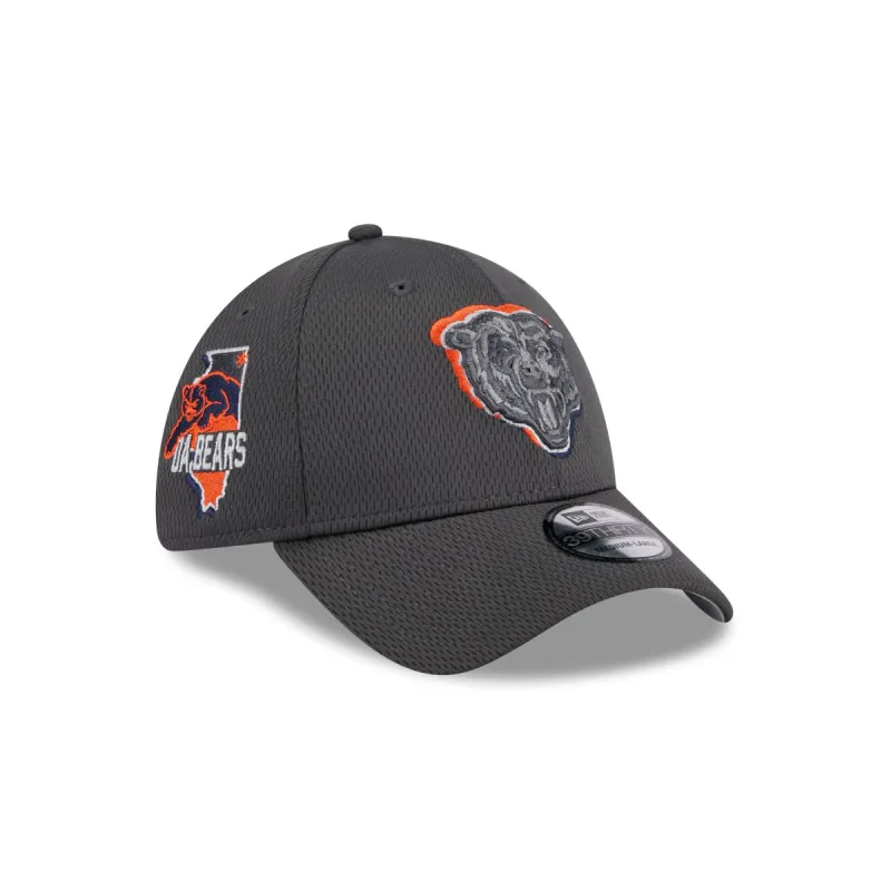 Chicago Bears 2024 Draft 39THIRTY Stretch Fit Hat sold by New Era
