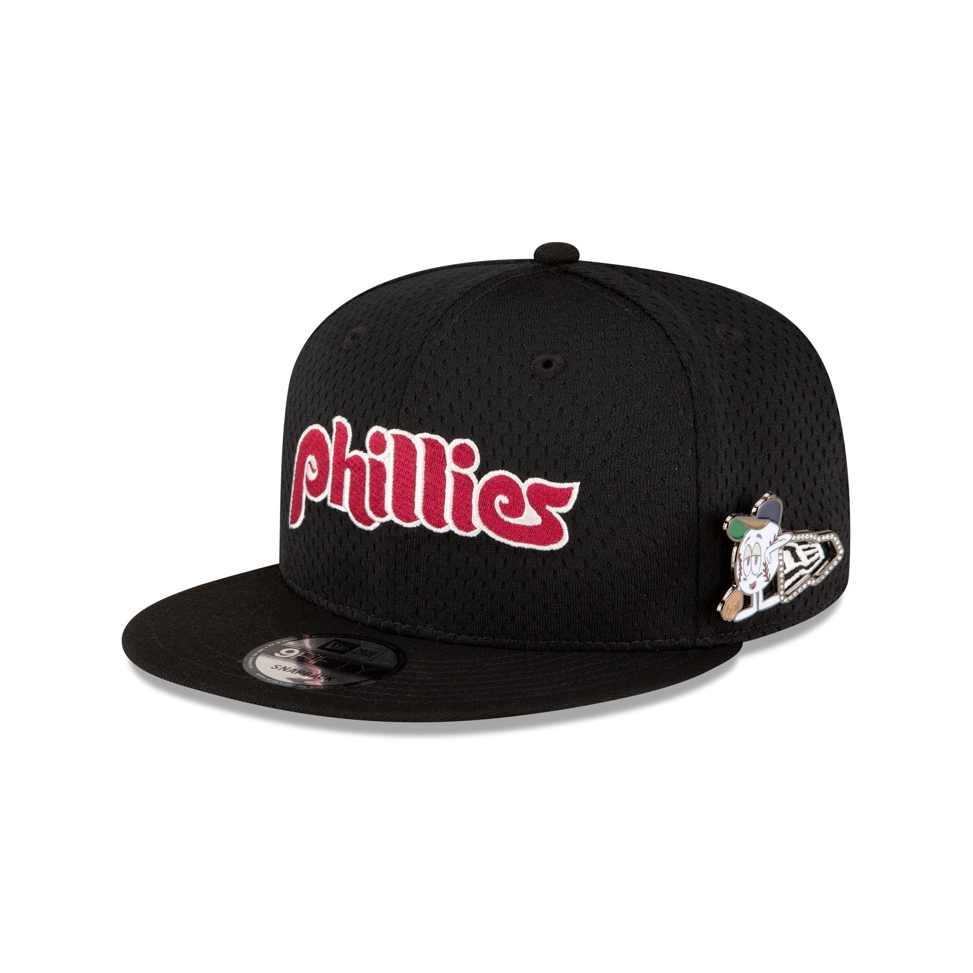 Philadelphia Phillies Post-Up Pin 9FIFTY Snapback Hat sold by New Era