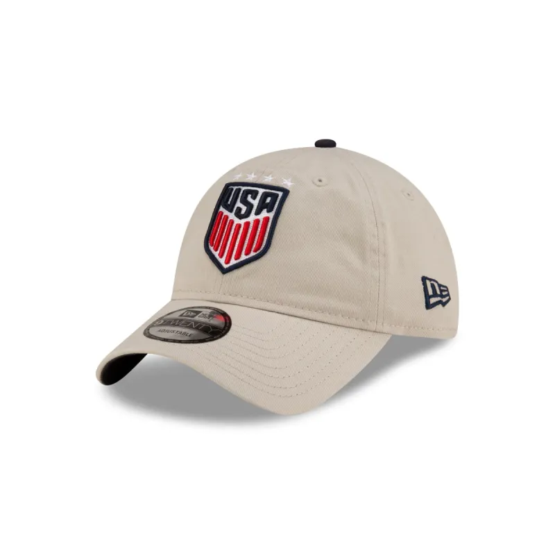 US Soccer Stone 9TWENTY Adjustable Hat sold by New Era