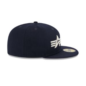 Alpha Industries X Atlanta Braves Dual Logo 59FIFTY Fitted Hat sold by New Era