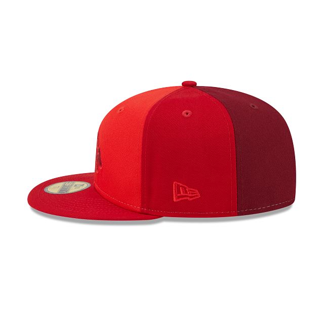 Cincinnati Reds Tri-Tone Team 59FIFTY Fitted Hat sold by New Era product image thumbnail 4