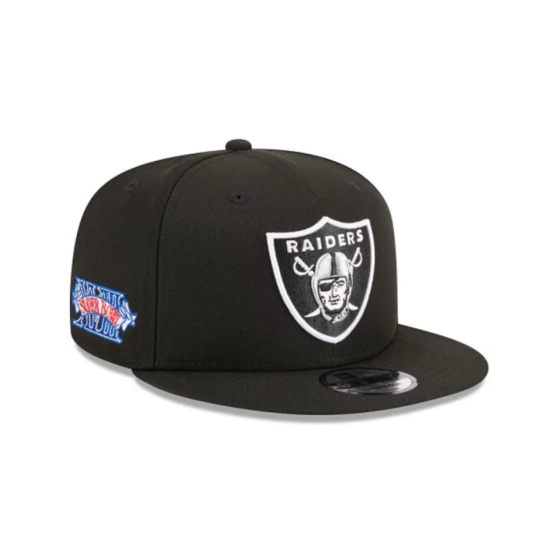 Las Vegas Raiders Sidepatch 9FIFTY Snapback Hat sold by New Era