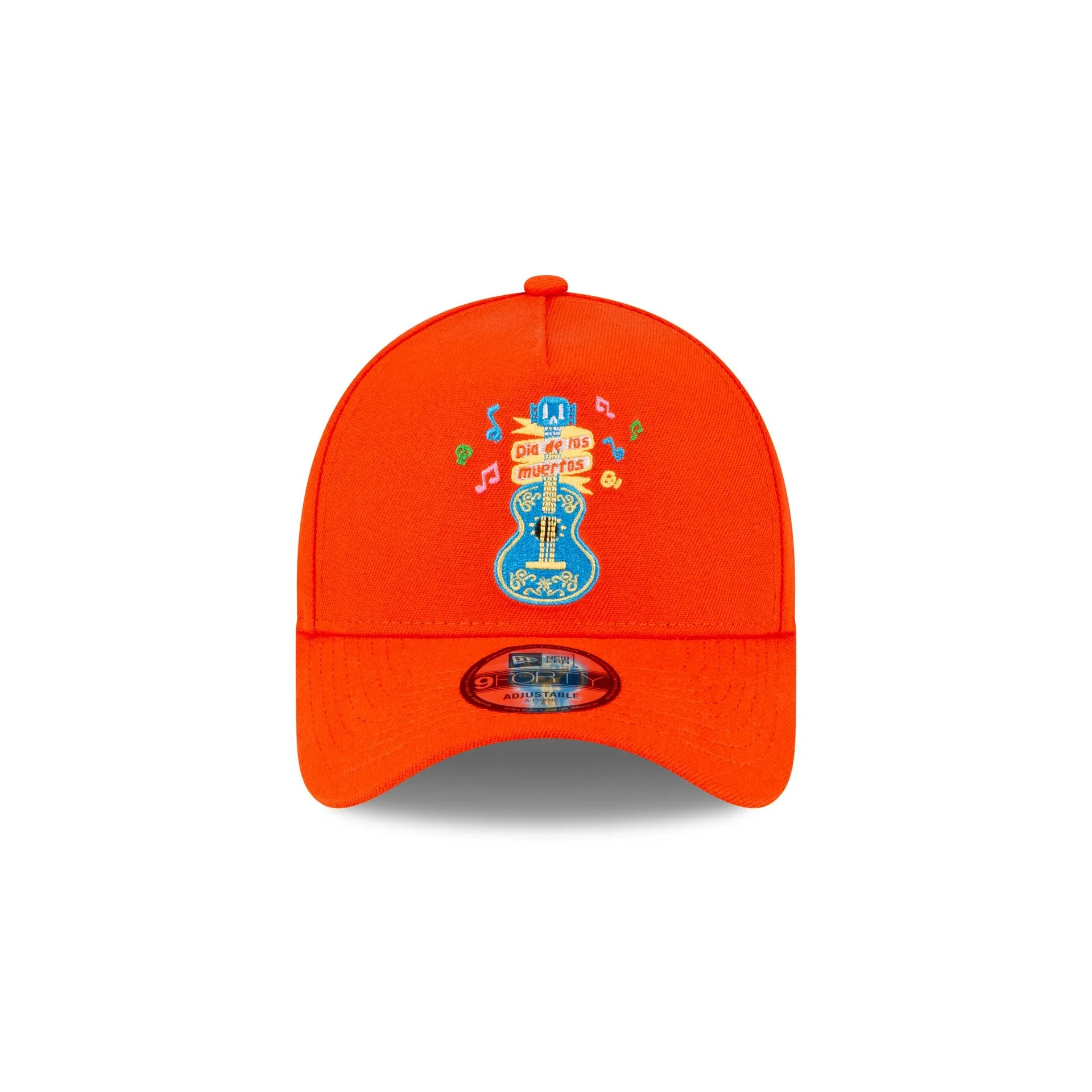 Day of the Dead Guitar Orange 9FORTY A-Frame Snapback Hat sold by New Era product image thumbnail 2