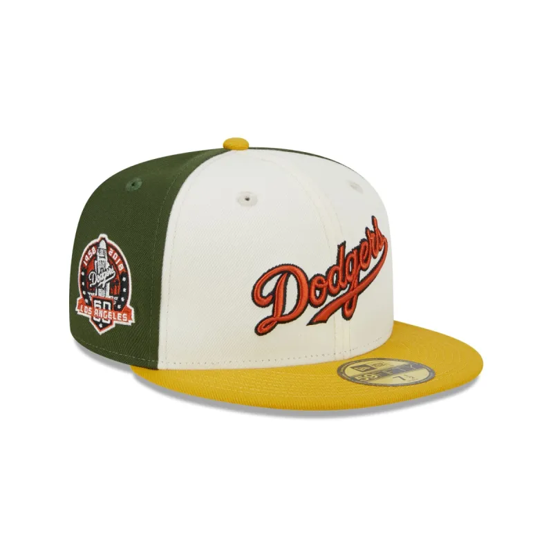 Los Angeles Dodgers Two Tone Honey 59FIFTY Fitted Hat sold by New Era