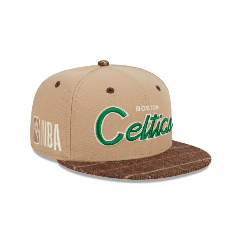 Boston Celtics Traditional Check 9FIFTY Snapback Hat sold by New Era