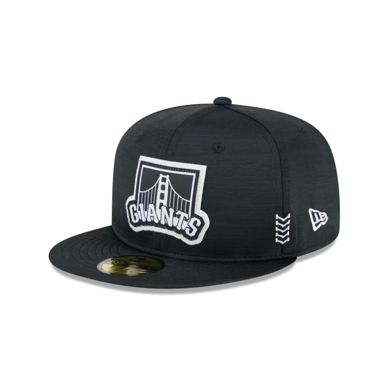 San Francisco Giants 2024 Clubhouse Black 59FIFTY Fitted Hat sold by New Era