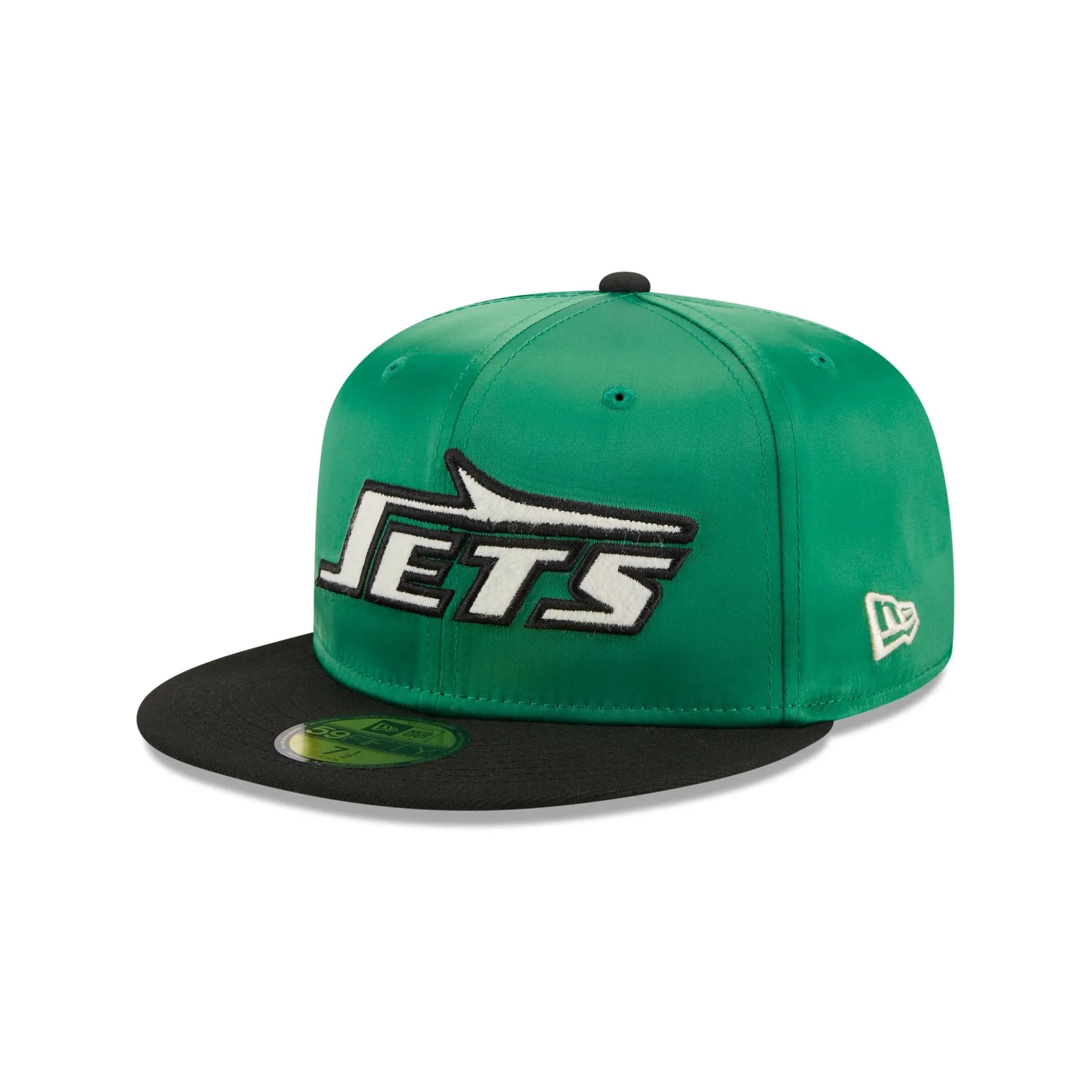 New York Jets Satin 59FIFTY Fitted Hat sold by New Era