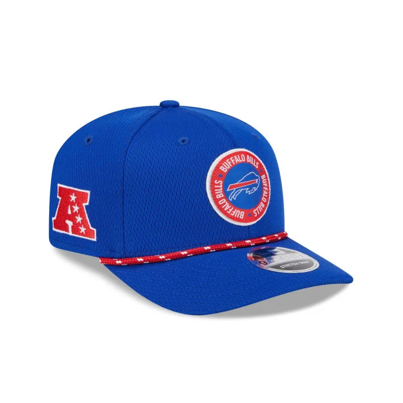Buffalo Bills 2024 Sideline 9SEVENTY Stretch-Snap Hat sold by New Era