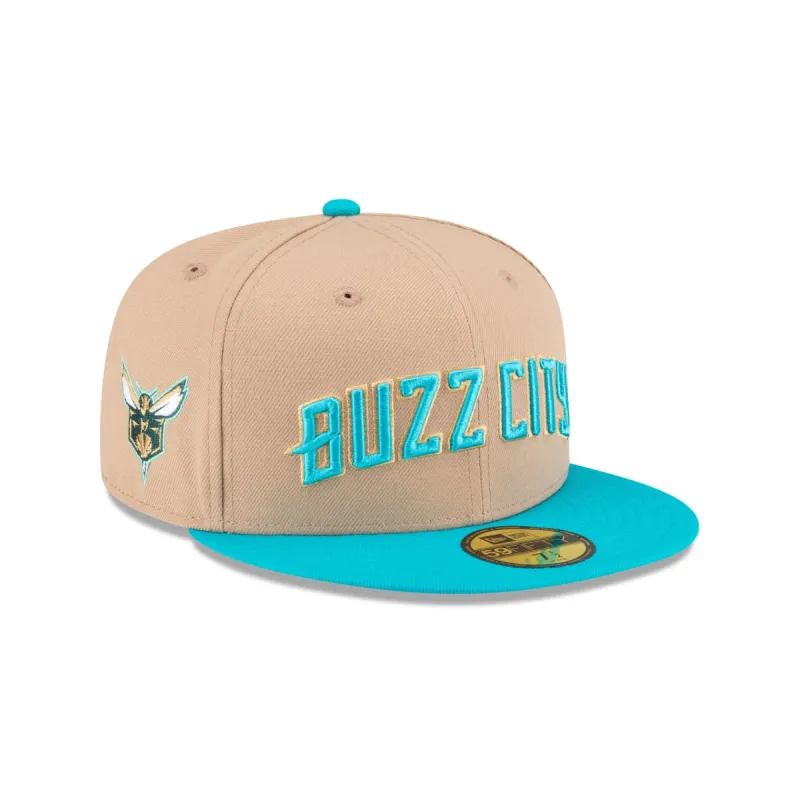 Charlotte Hornets 2023 City Edition Alt 2 59FIFTY Fitted Hat sold by New Era