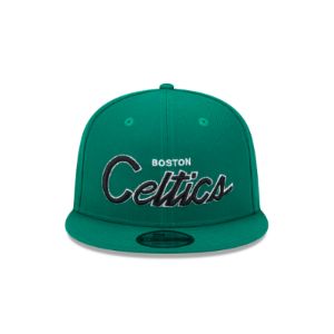Boston Celtics Script 9FIFTY Snapback Hat sold by New Era