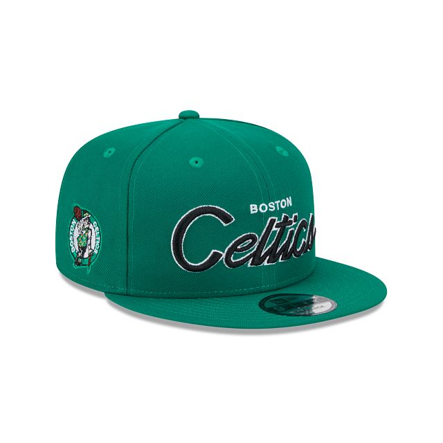 Boston Celtics Script 9FIFTY Snapback Hat sold by New Era