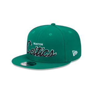 Boston Celtics Script 9FIFTY Snapback Hat sold by New Era