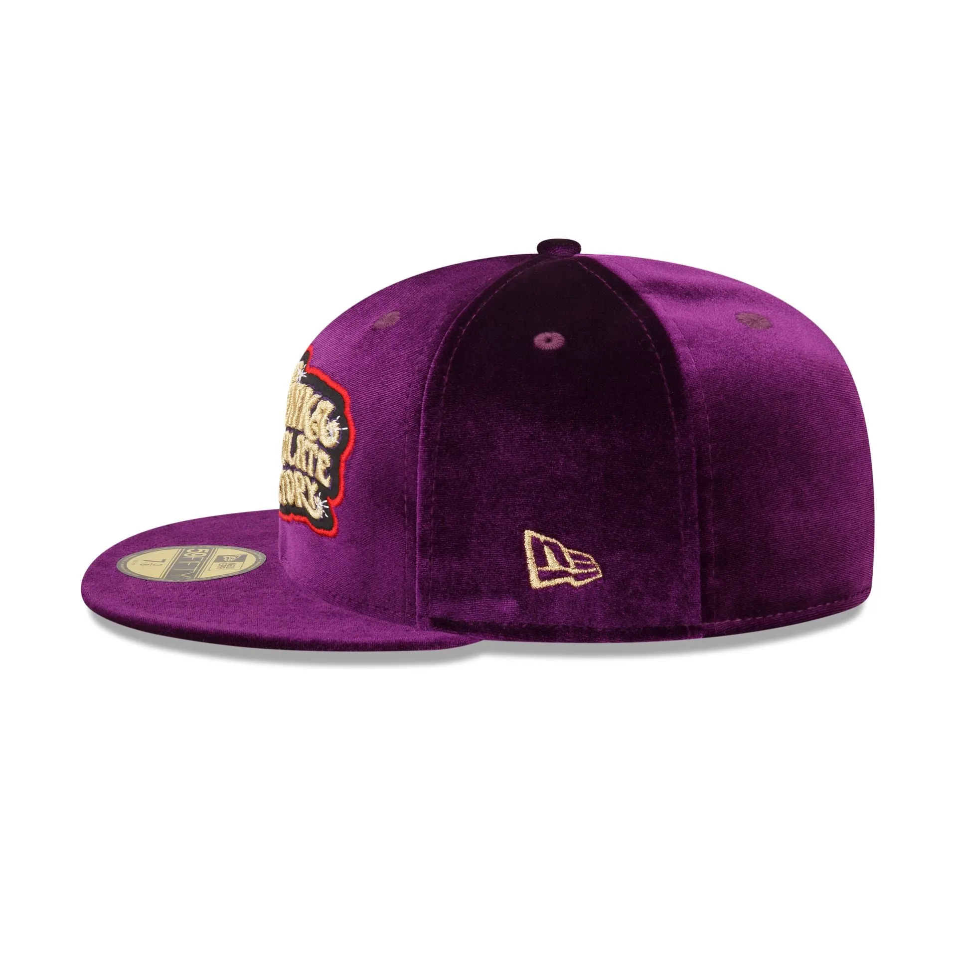 Willy Wonka Purple Velvet Alt 59FIFTY Fitted Hat sold by New Era product image thumbnail 4