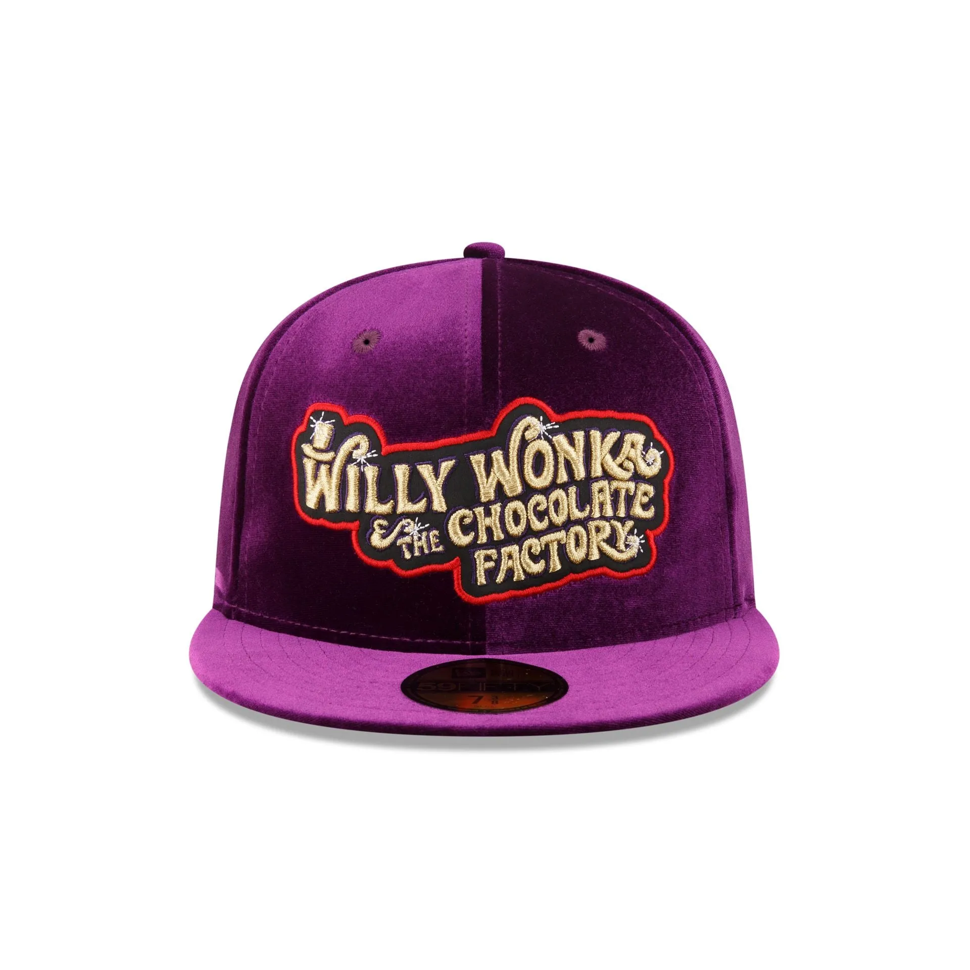 Willy Wonka Purple Velvet Alt 59FIFTY Fitted Hat sold by New Era product image thumbnail 2