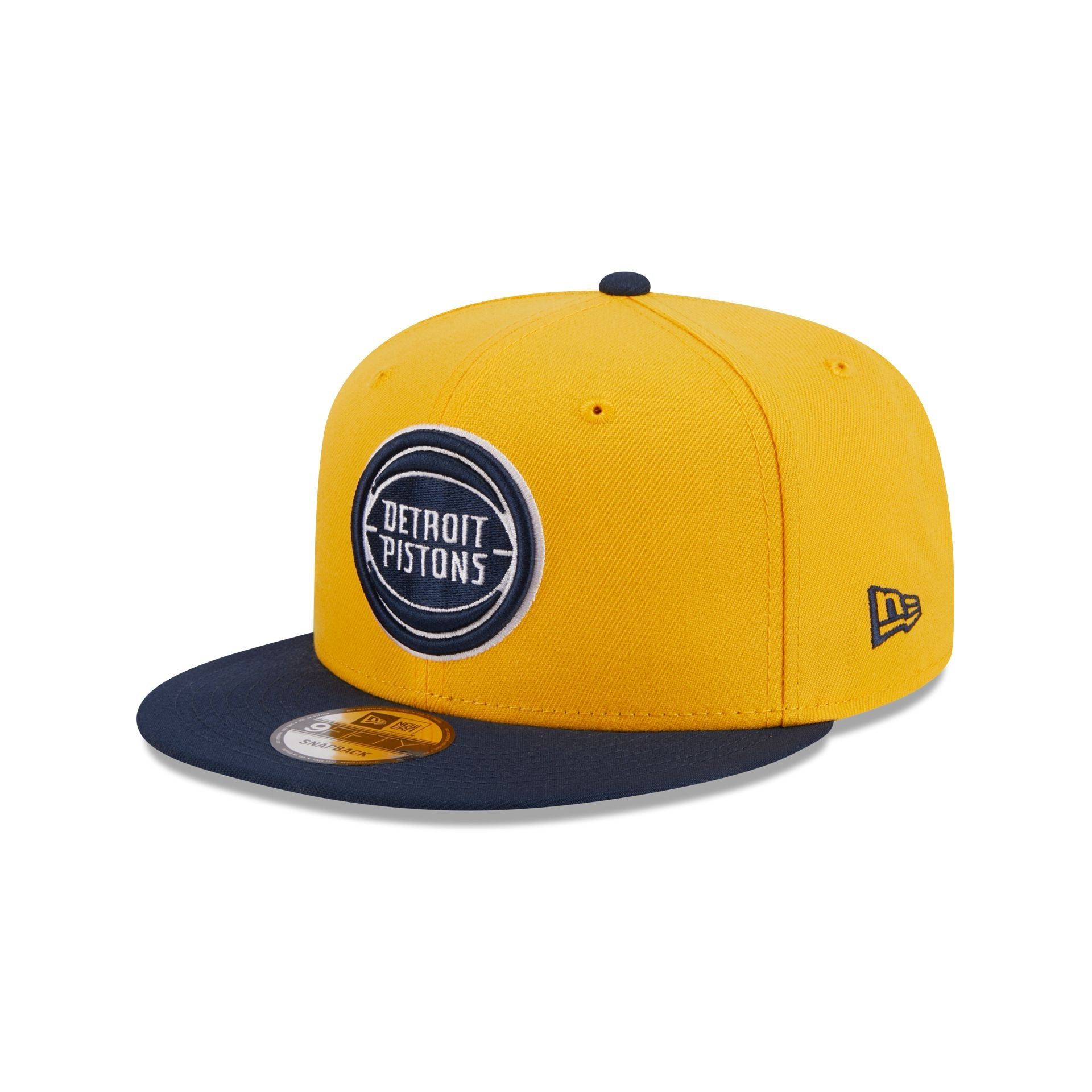 Detroit Pistons Color Pack Gold 9FIFTY Snapback Hat sold by New Era