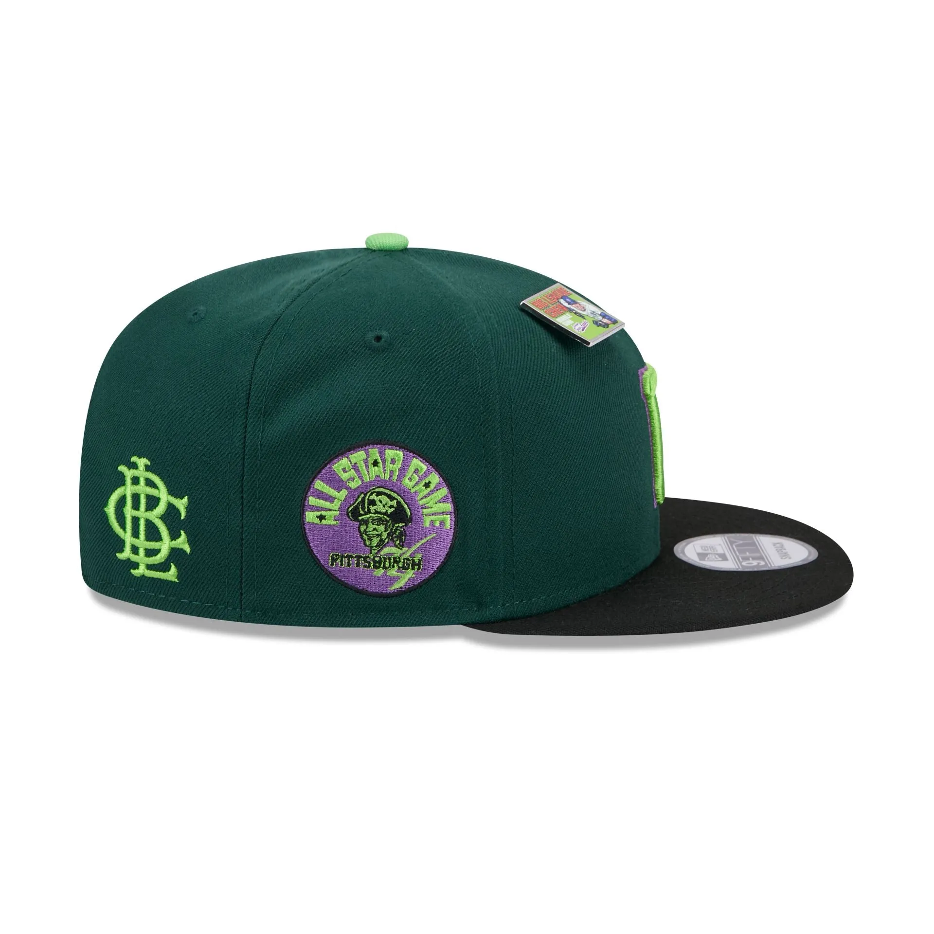 Big League Chew X Pittsburgh Pirates Sour Apple 9FIFTY Snapback Hat sold by New Era product image thumbnail 4