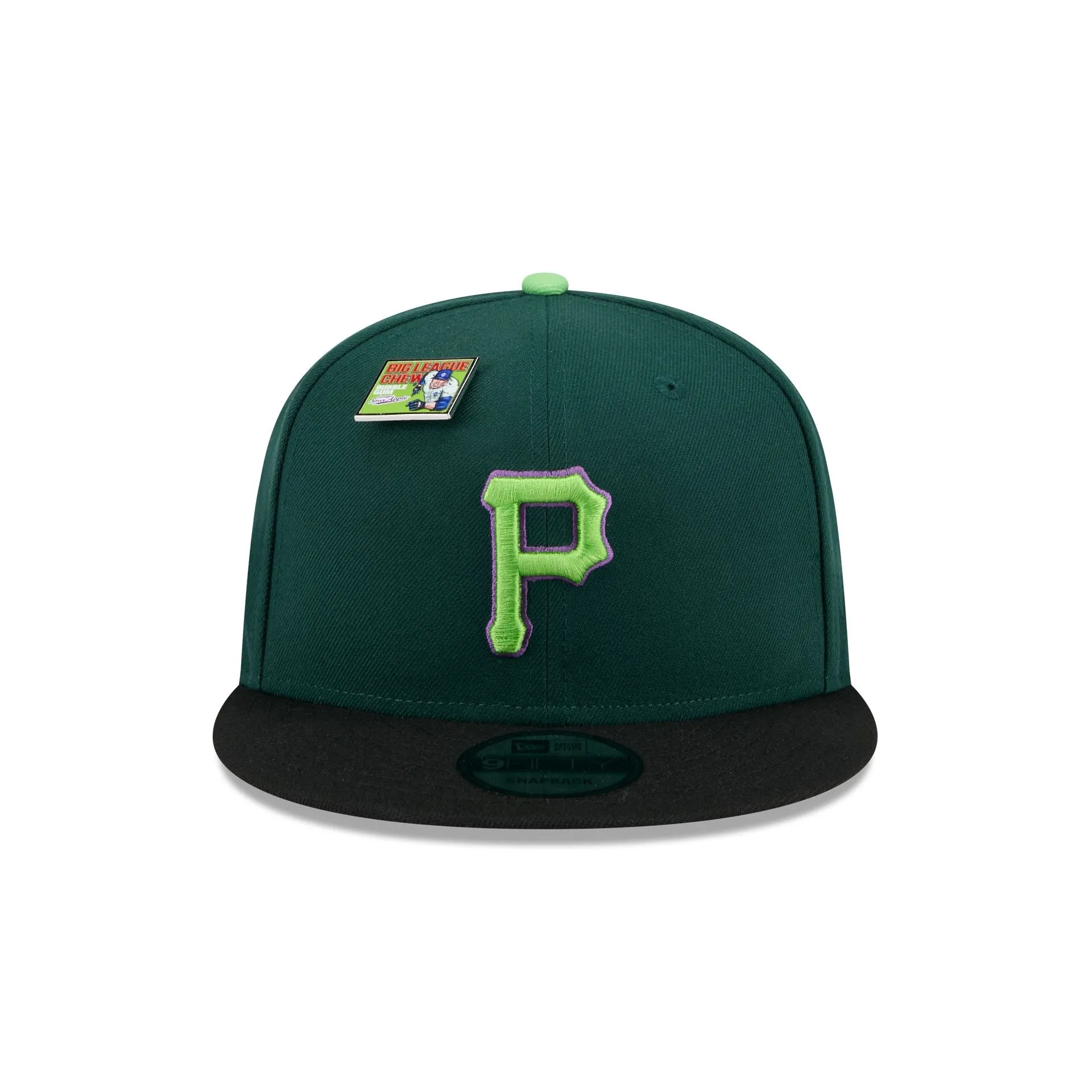 Big League Chew X Pittsburgh Pirates Sour Apple 9FIFTY Snapback Hat sold by New Era product image thumbnail 2