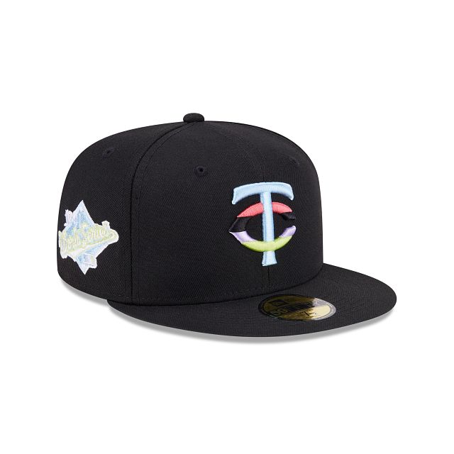 Minnesota Twins Color Pack Black 59FIFTY Fitted Hat sold by New Era