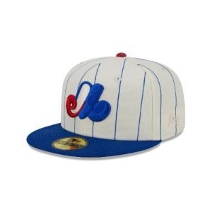 Montreal Expos Team Shimmer 59FIFTY Fitted Hat sold by New Era
