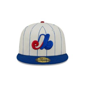 Montreal Expos Team Shimmer 59FIFTY Fitted Hat sold by New Era