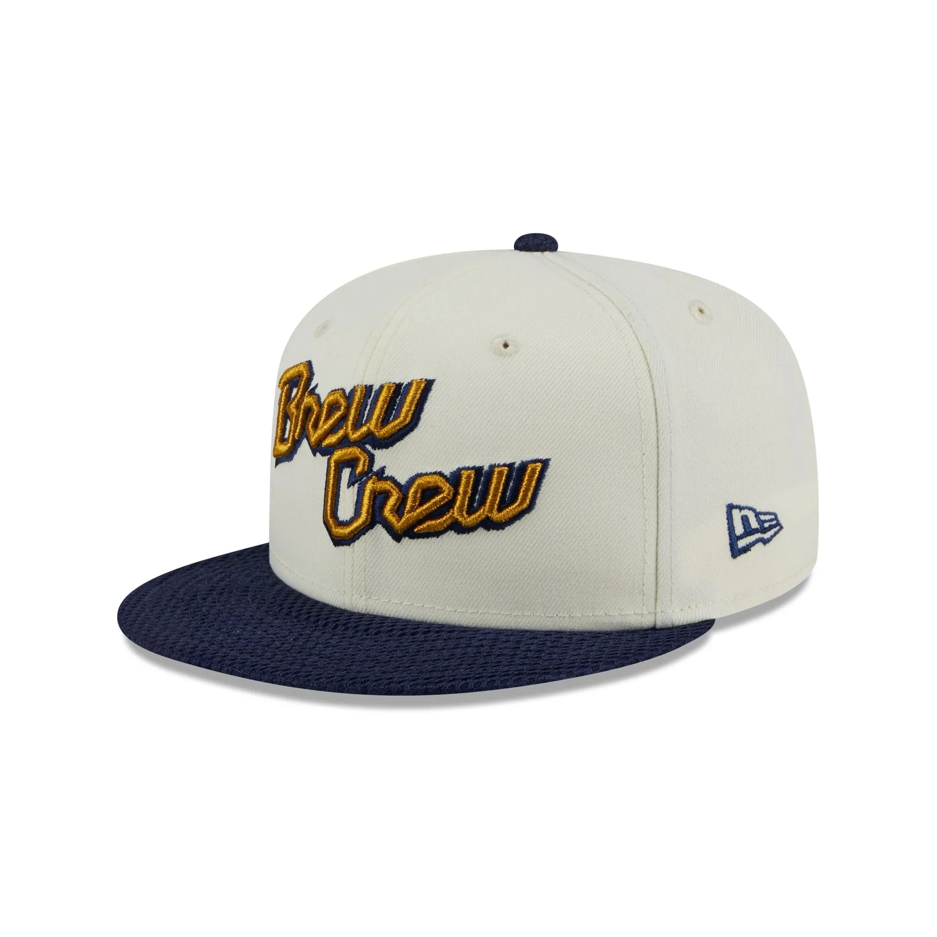 Milwaukee Brewers City Mesh 59FIFTY Fitted Hat sold by New Era