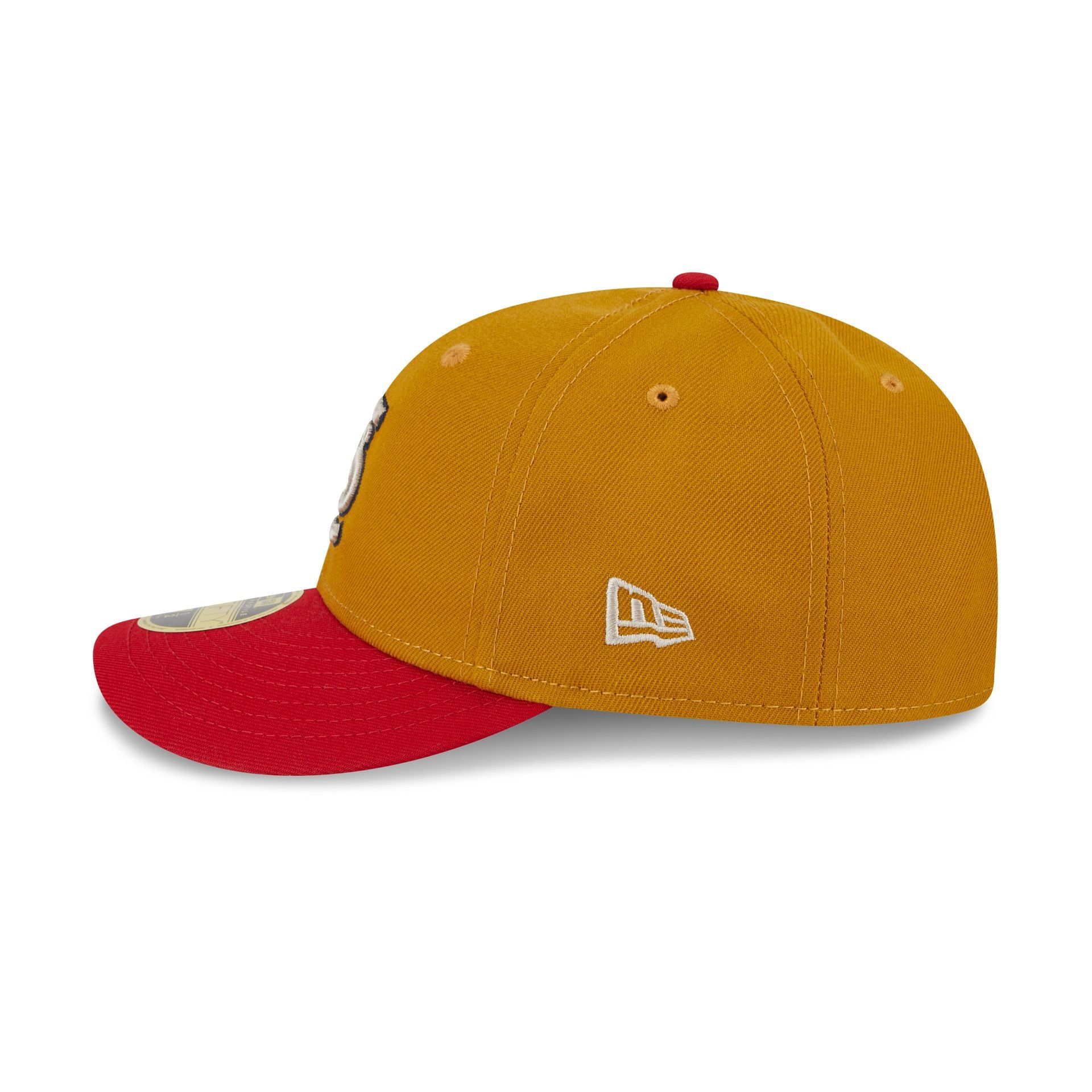 St. Louis Cardinals Vintage Gold Low Profile 59FIFTY Fitted Hat sold by New Era product image thumbnail 4