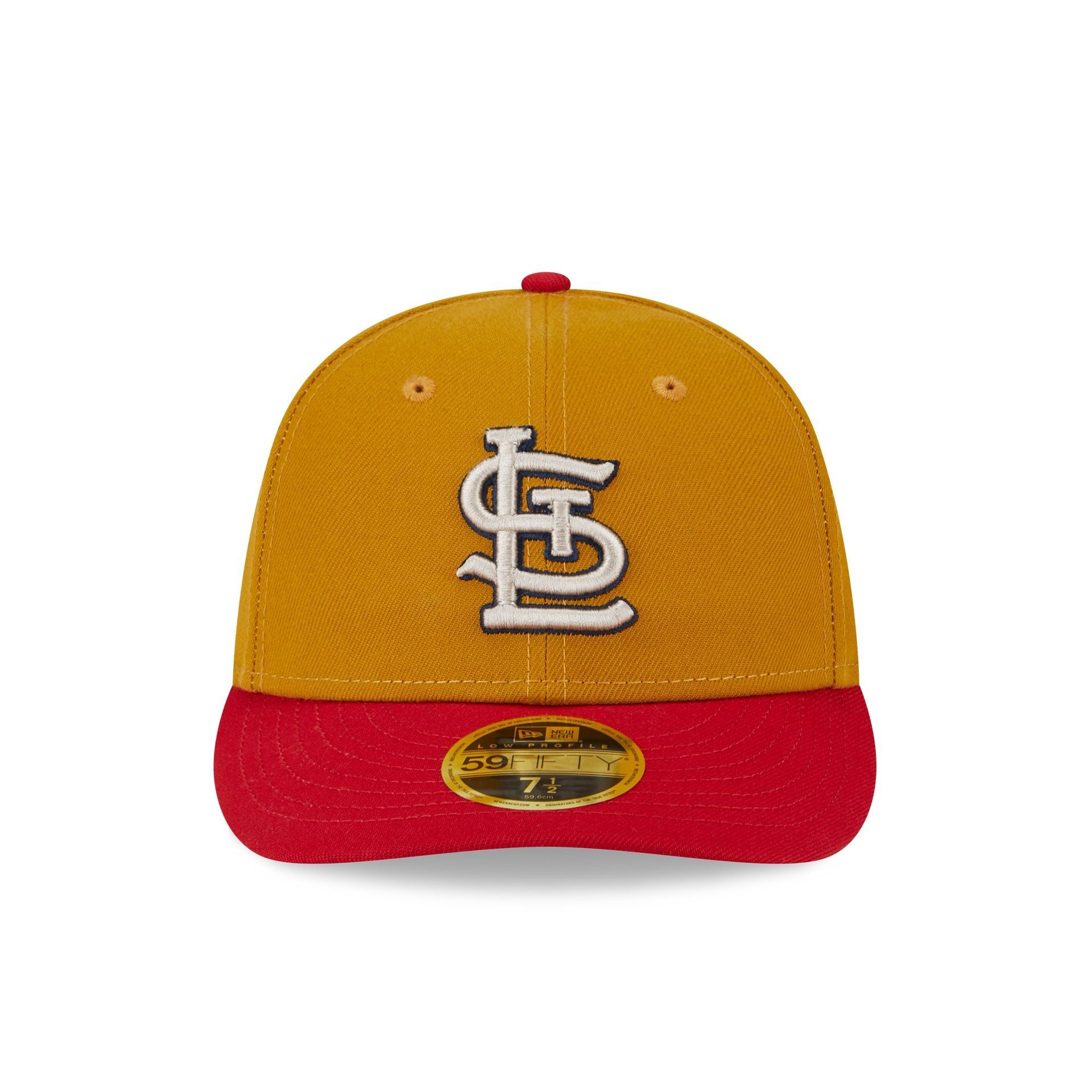 St. Louis Cardinals Vintage Gold Low Profile 59FIFTY Fitted Hat sold by New Era product image thumbnail 2