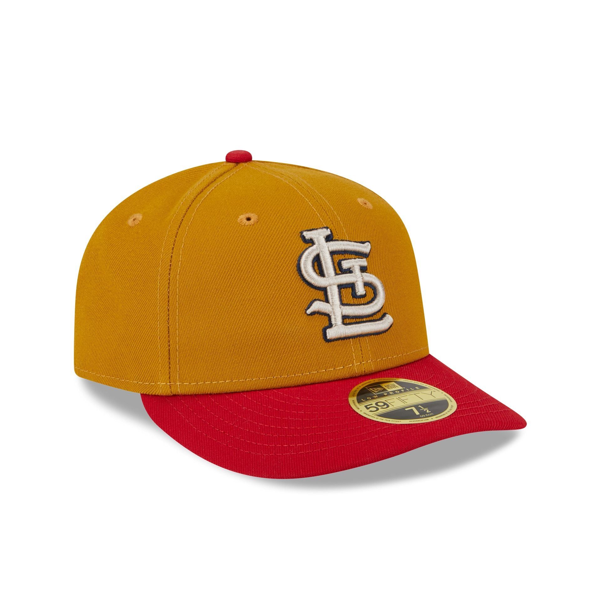 St. Louis Cardinals Vintage Gold Low Profile 59FIFTY Fitted Hat sold by New Era product image thumbnail 3