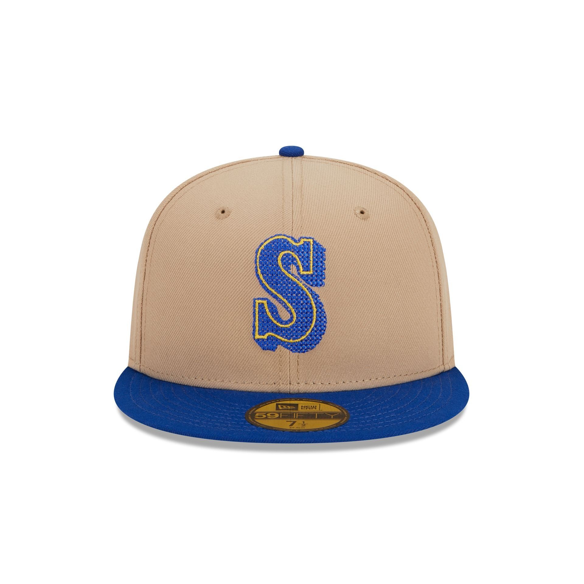 Seattle Mariners Needlepoint 59FIFTY Fitted Hat sold by New Era product image thumbnail 2