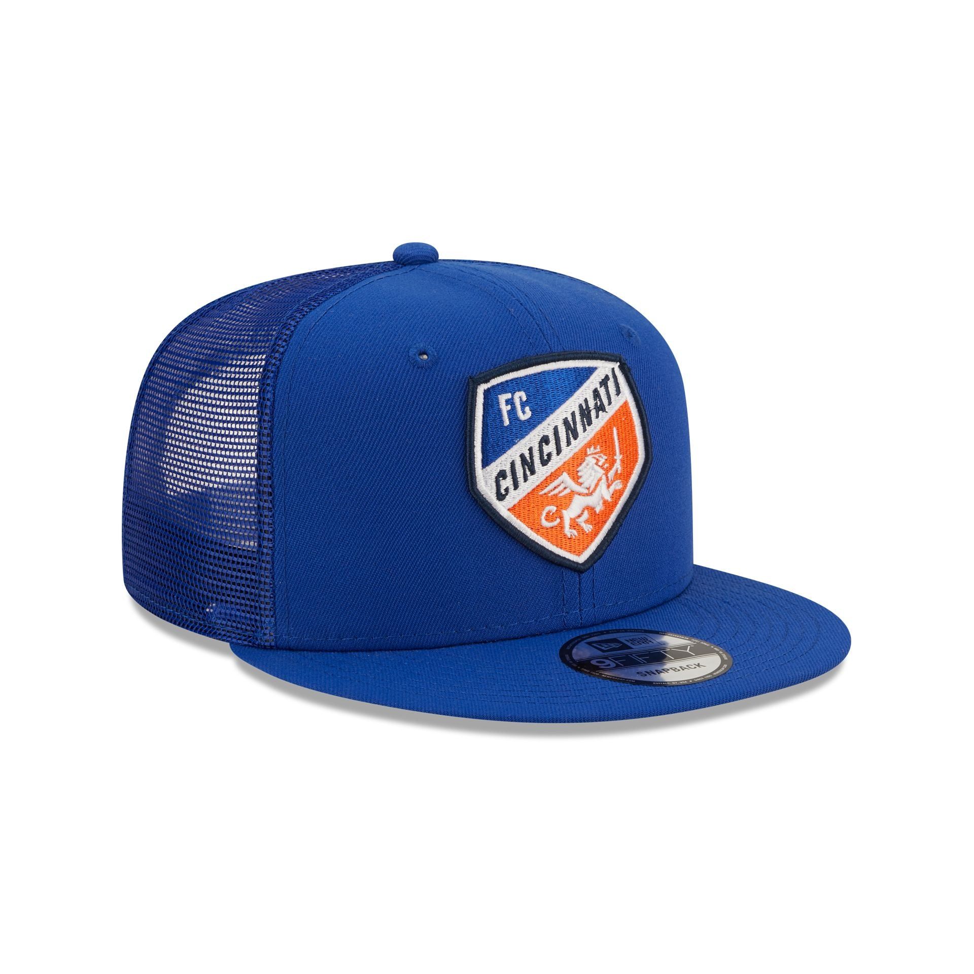 FC Cincinnati Blue 9FIFTY Trucker Hat sold by New Era product image thumbnail 3
