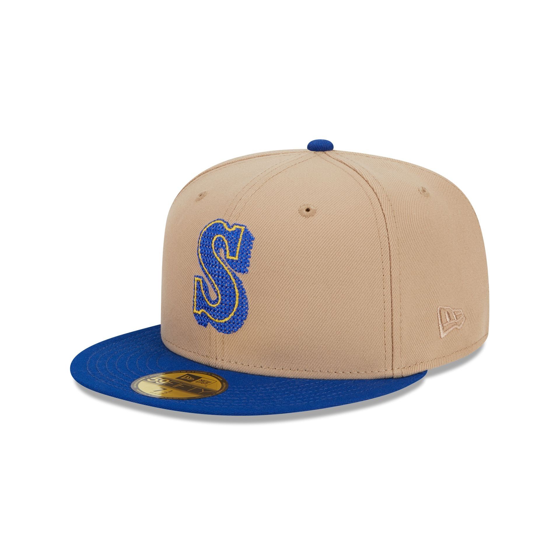 Seattle Mariners Needlepoint 59FIFTY Fitted Hat sold by New Era