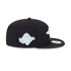 Toronto Blue Jays Color Pack Black 9FIFTY Snapback Hat sold by New Era