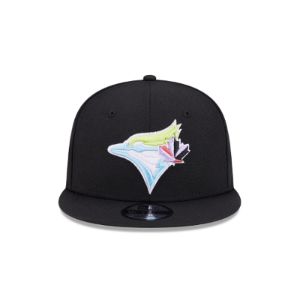 Toronto Blue Jays Color Pack Black 9FIFTY Snapback Hat sold by New Era