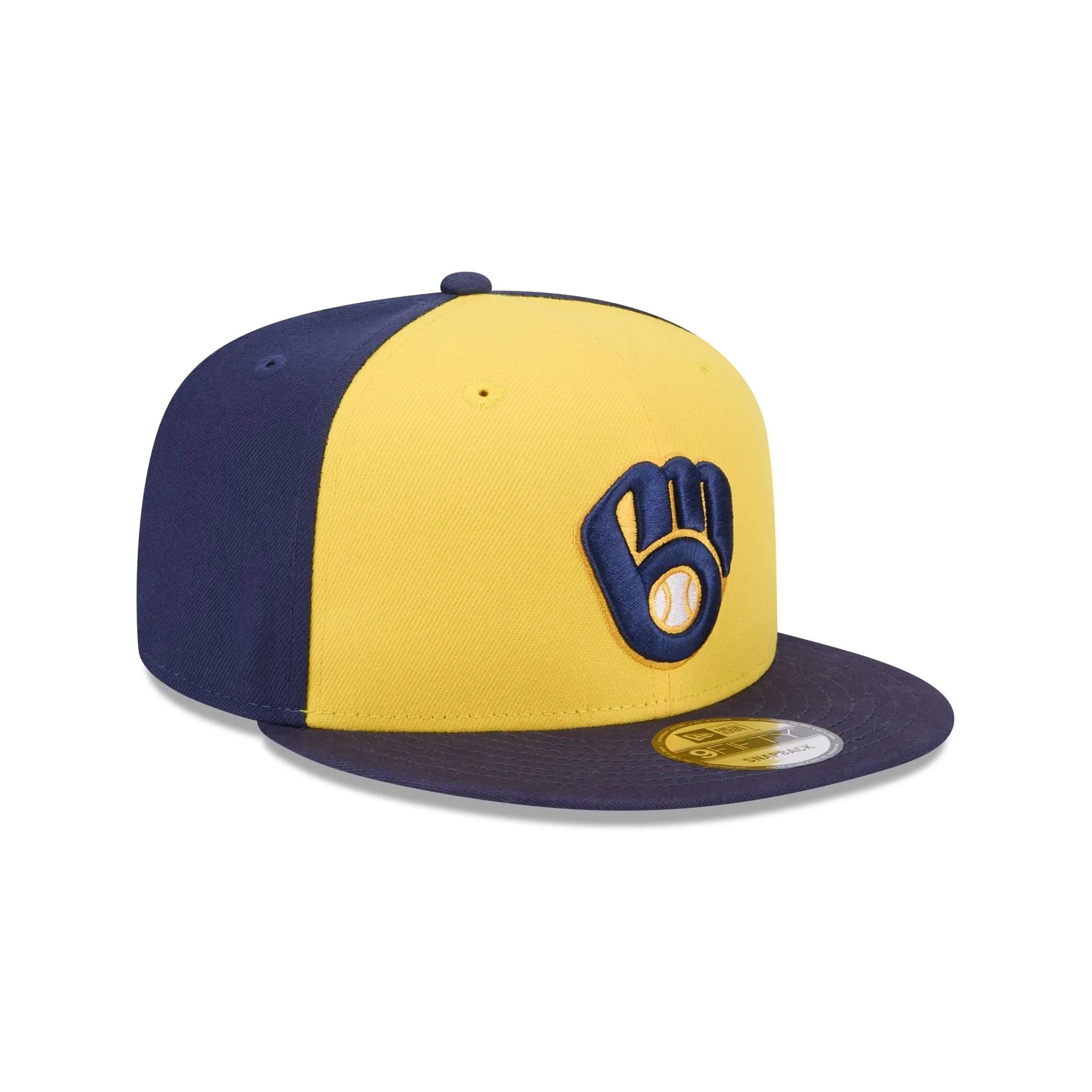 Milwaukee Brewers Cooperstown 9FIFTY Snapback Hat sold by New Era product image thumbnail 3
