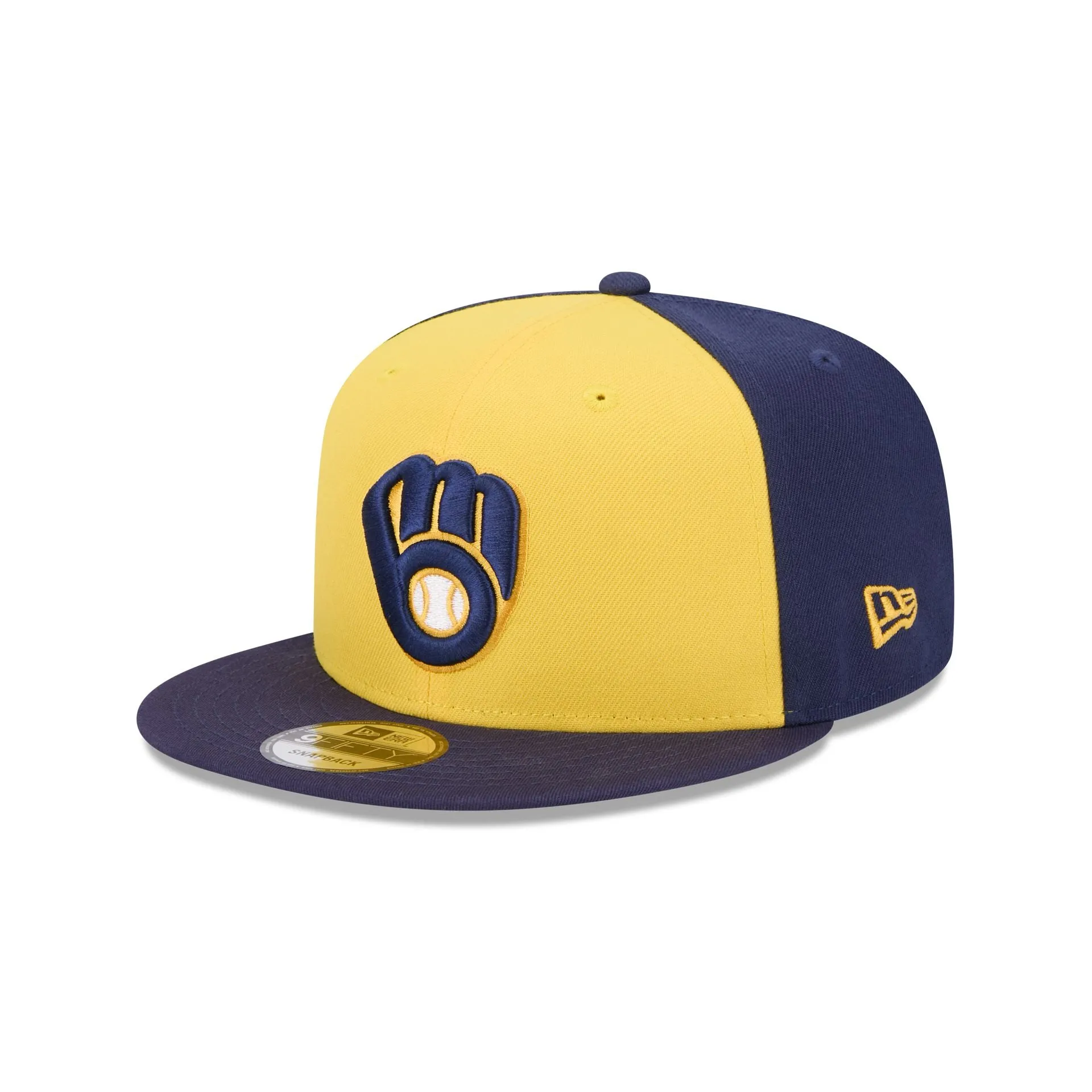 Milwaukee Brewers Cooperstown 9FIFTY Snapback Hat sold by New Era