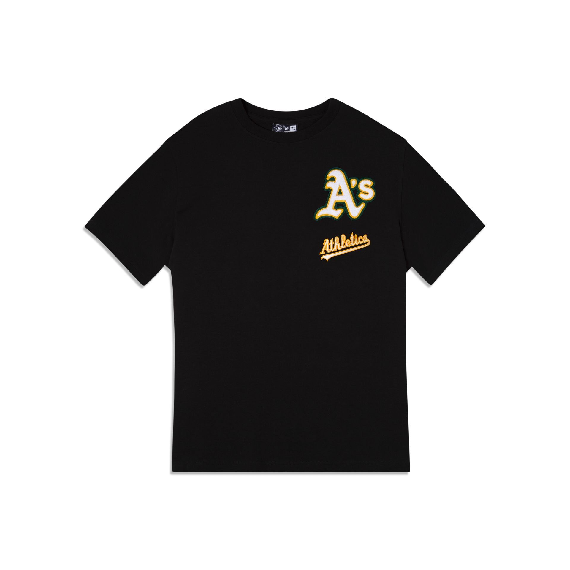 Oakland Athletics Logo Select Black T-Shirt sold by New Era