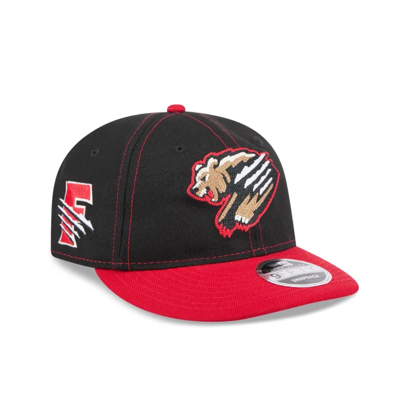 Fresno Grizzlies Thunder Crown Retro Crown 9FIFTY Snapback Hat made by New Era