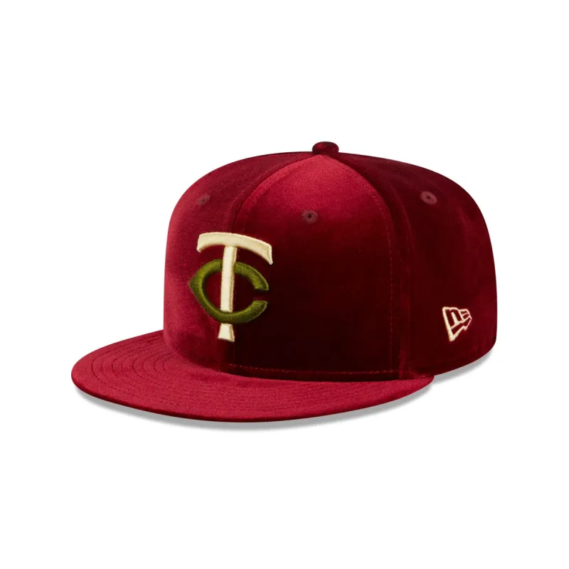 Minnesota Twins Vintage Velvet 59FIFTY Fitted Hat sold by New Era