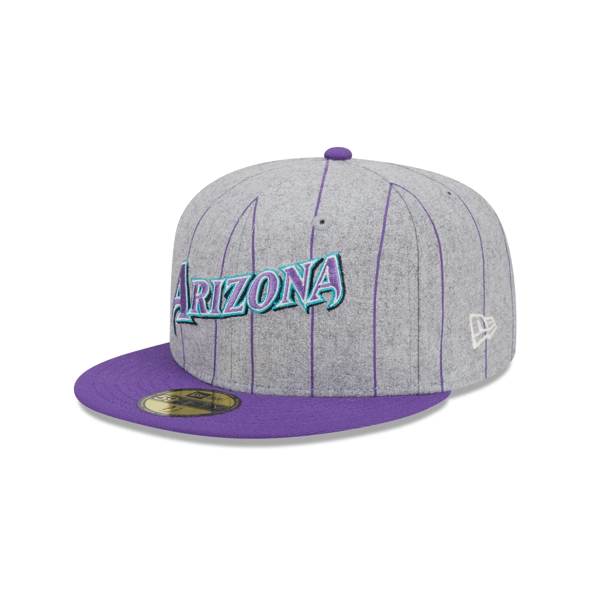 Arizona Diamondbacks Heather Pinstripe 59FIFTY Fitted Hat sold by New Era