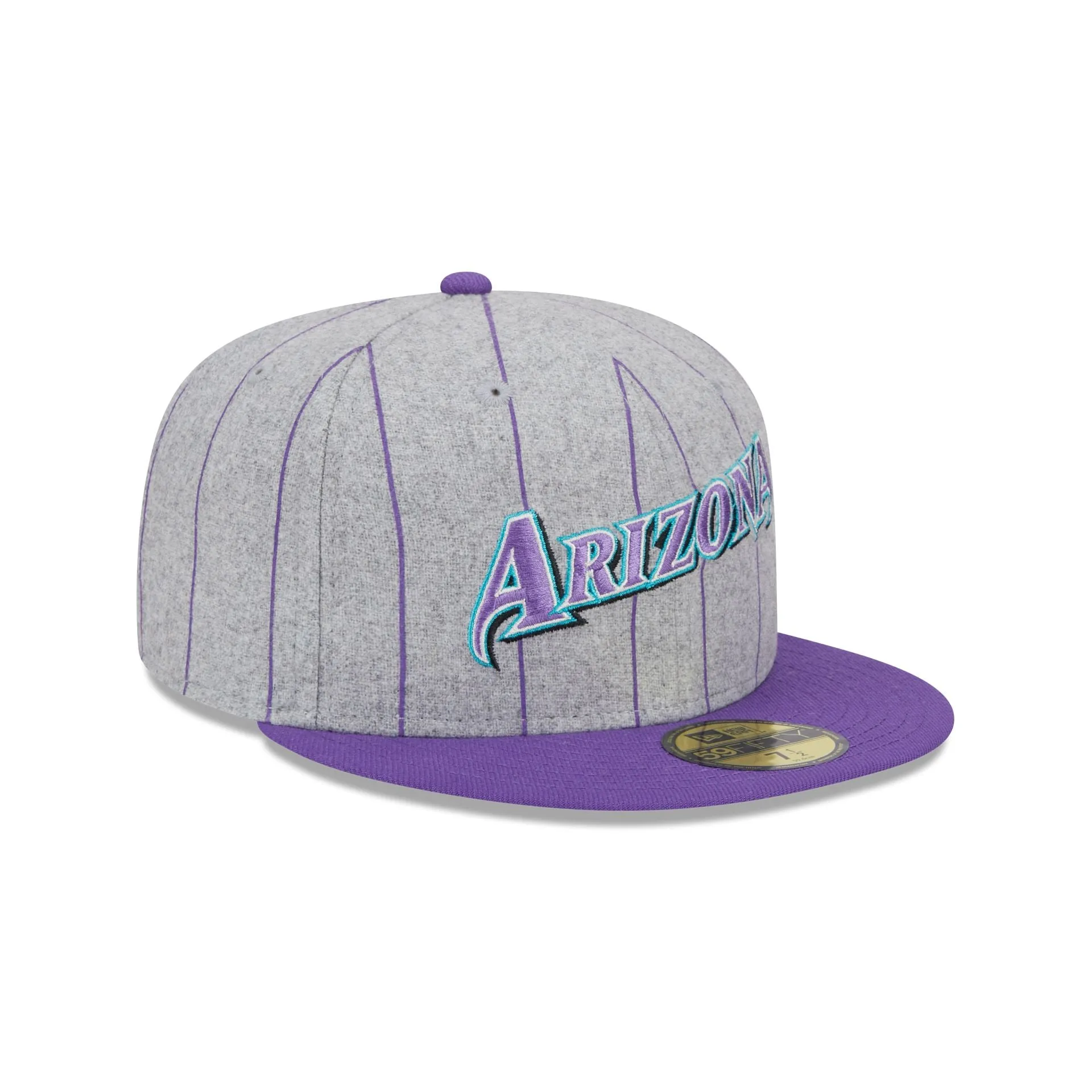 Arizona Diamondbacks Heather Pinstripe 59FIFTY Fitted Hat sold by New Era product image thumbnail 3
