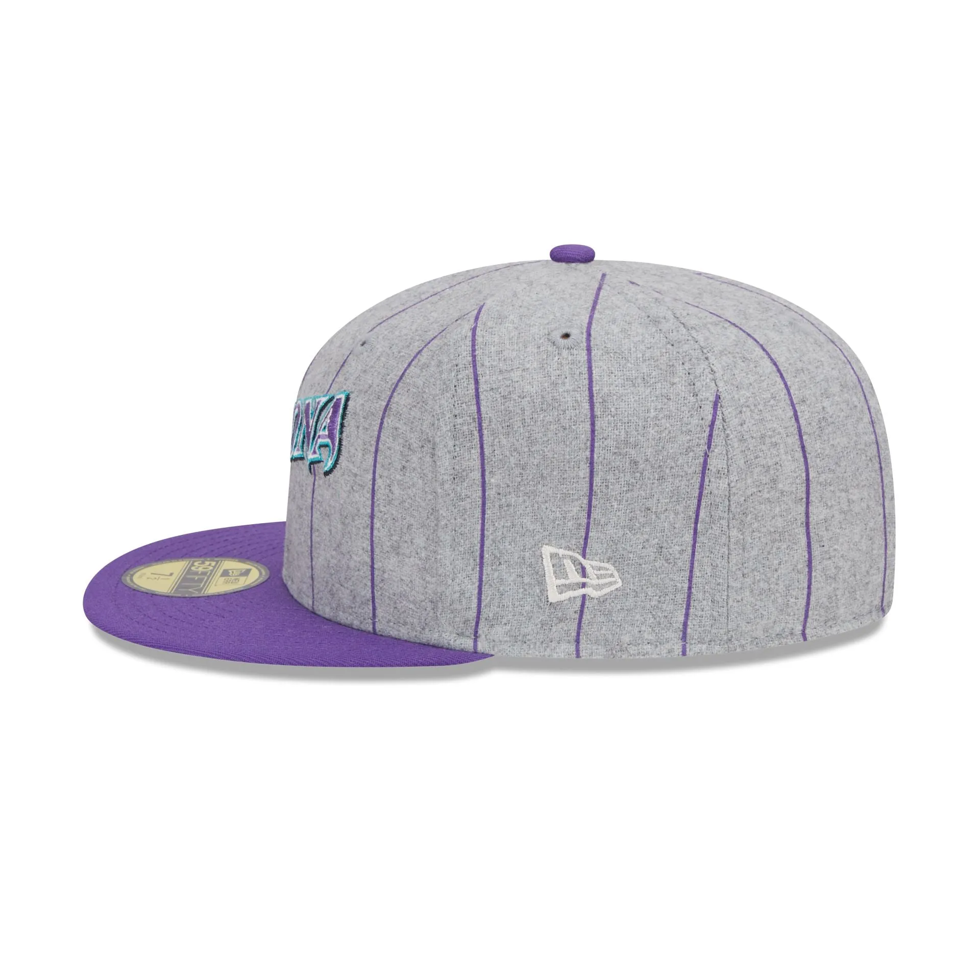 Arizona Diamondbacks Heather Pinstripe 59FIFTY Fitted Hat sold by New Era product image thumbnail 4