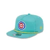 Chicago Cubs Clear Mint Golfer Hat sold by New Era