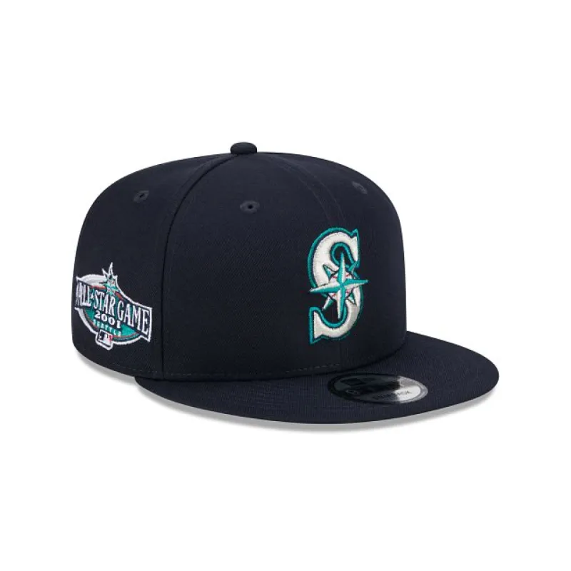Seattle Mariners Sidepatch 9FIFTY Snapback Hat sold by New Era