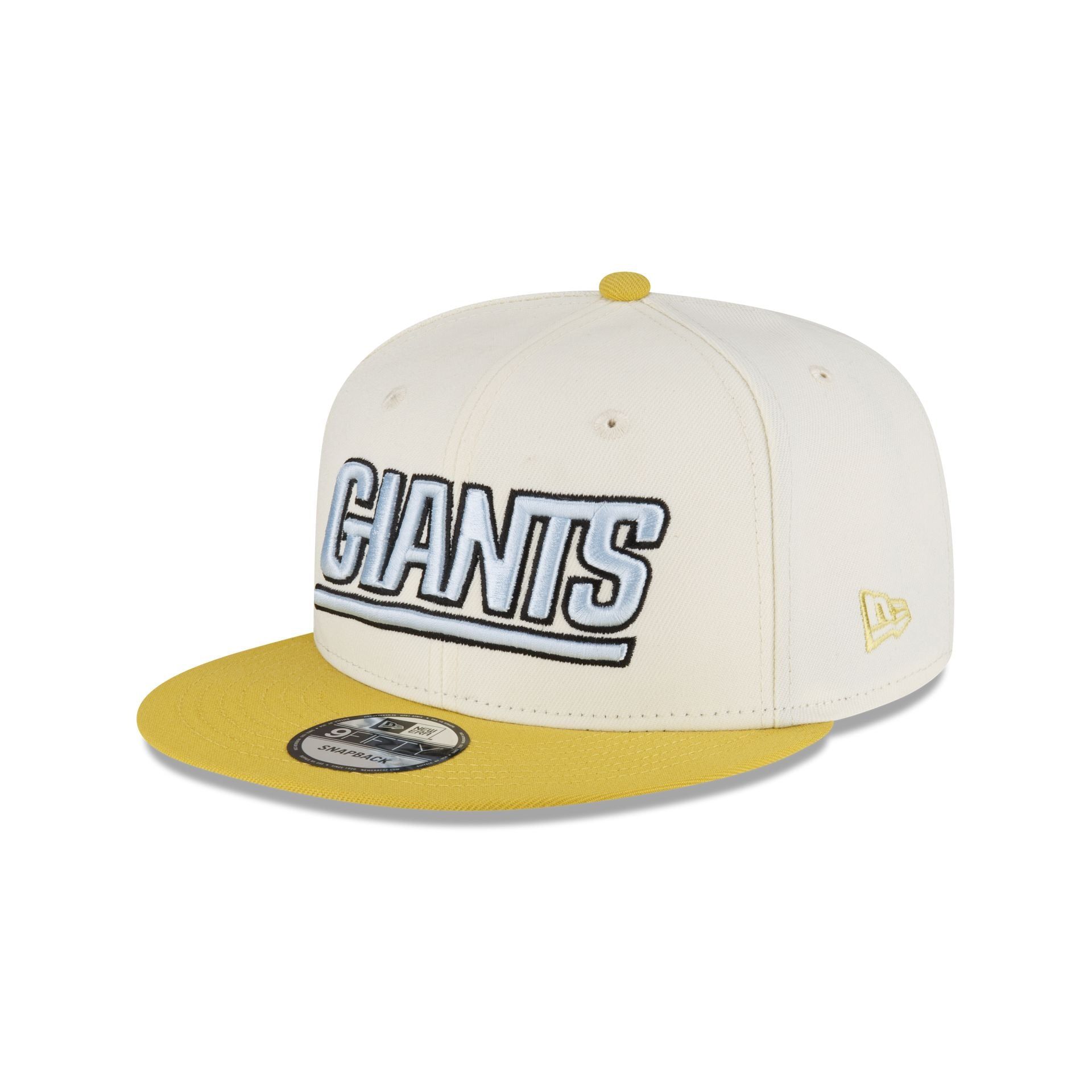 New York Giants Chartreuse Chrome 9FIFTY Snapback Hat sold by New Era