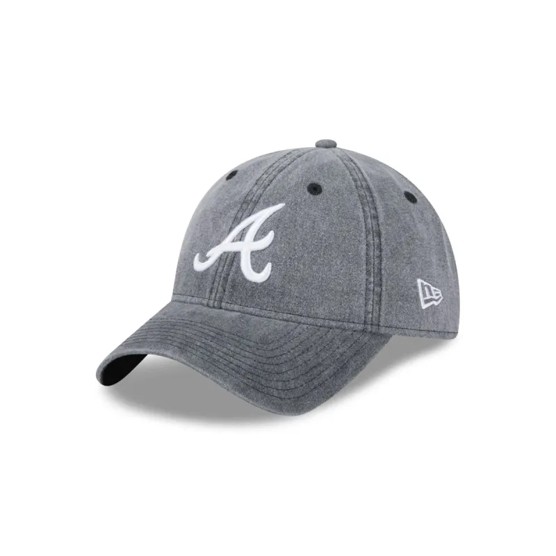 Atlanta Braves Rugged 9TWENTY Adjustable Hat sold by New Era