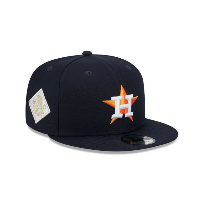 Houston Astros Sidepatch 9FIFTY Snapback Hat sold by New Era